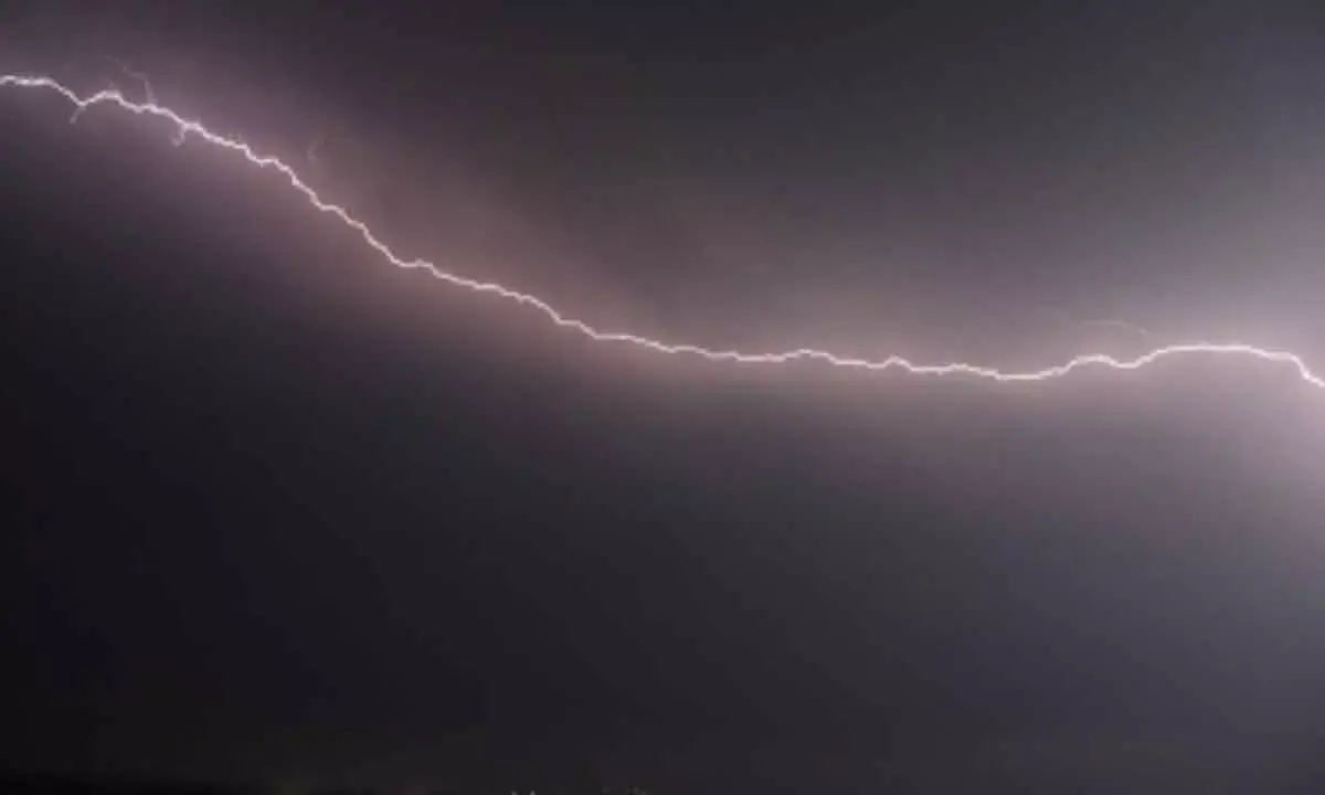 Automatic sirens in villages to protect people from lightning, floods