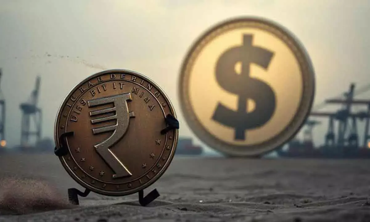 Rupee falls 28ps to 88.13/$