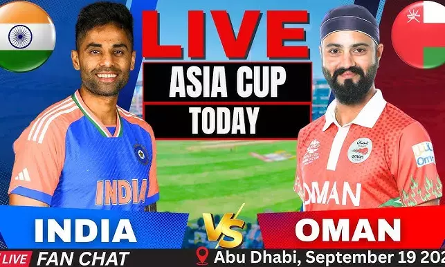 India vs Oman Live Score, Asia Cup 2025: Abhishek Sharma’s Quickfire Knock Powers India to 60/1 in Powerplay
