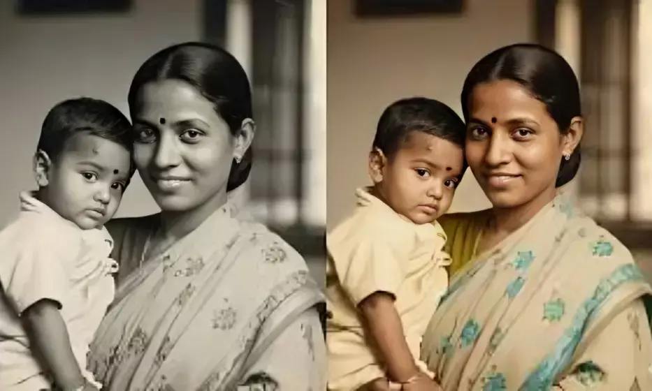 Google Gemini’s Nano Banana Trend Revives Black & White Photos With Stunning Colour