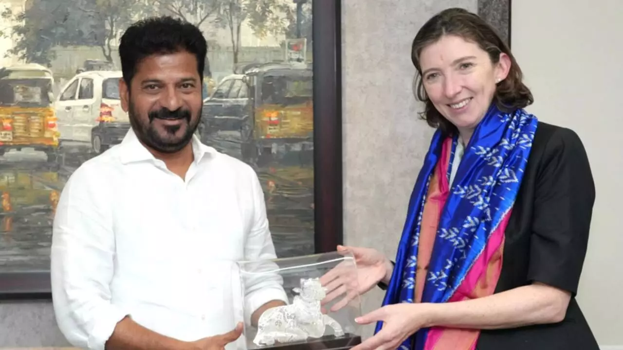 Revanth asks UK firms to join Musi Riverfront project Revanth asks UK firms to join Musi Riverfront project