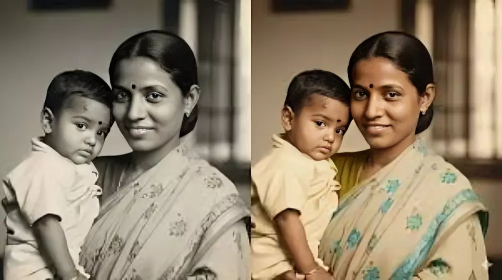 Google Gemini’s Nano Banana Trend Revives Black & White Photos With Stunning Colour