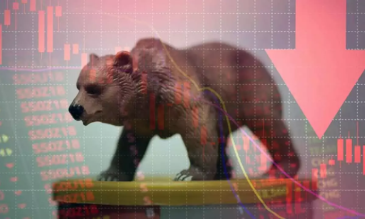 Indices snap 3-day rally on profit-booking in blue-chip shares