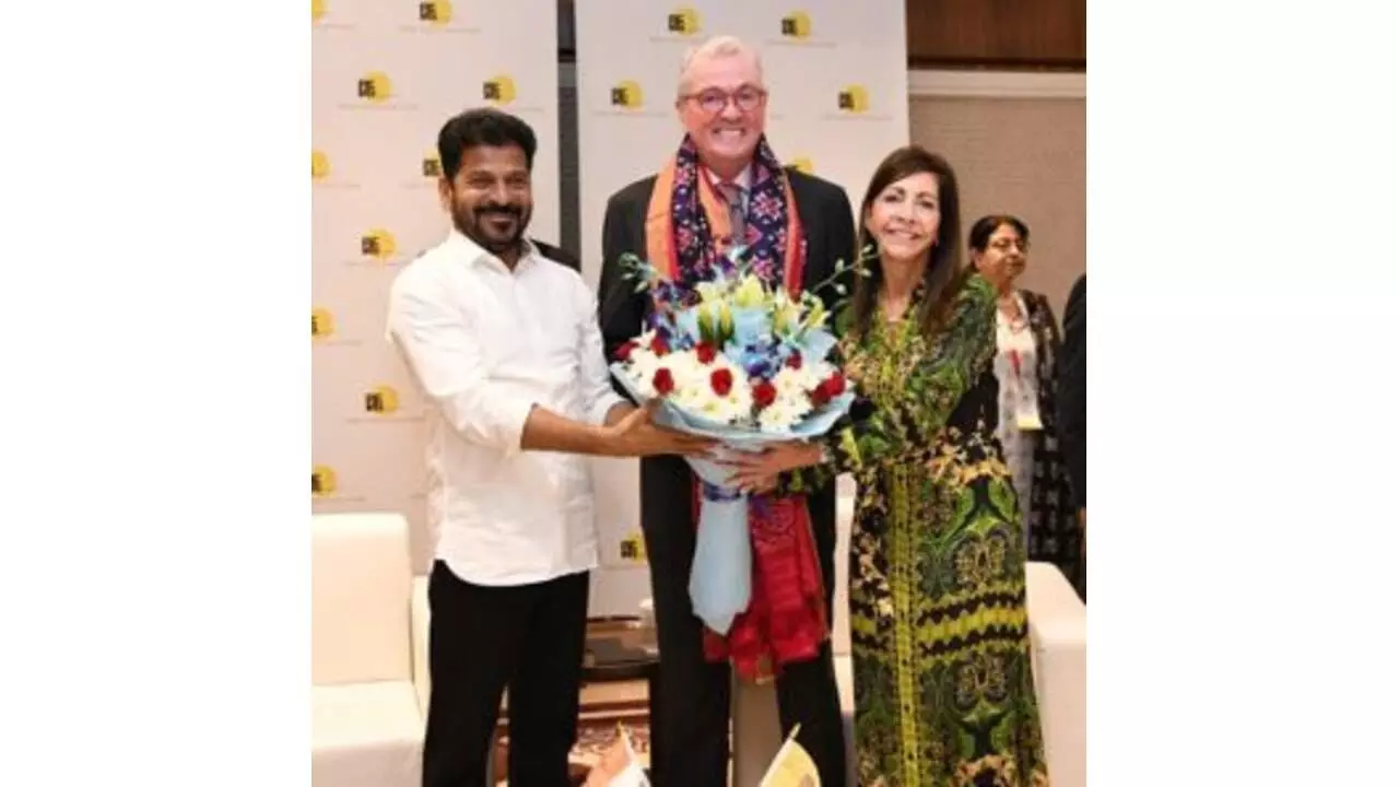 Revanth, NJ Guv agree on bilateral investments Revanth, NJ Guv agree on bilateral investments
