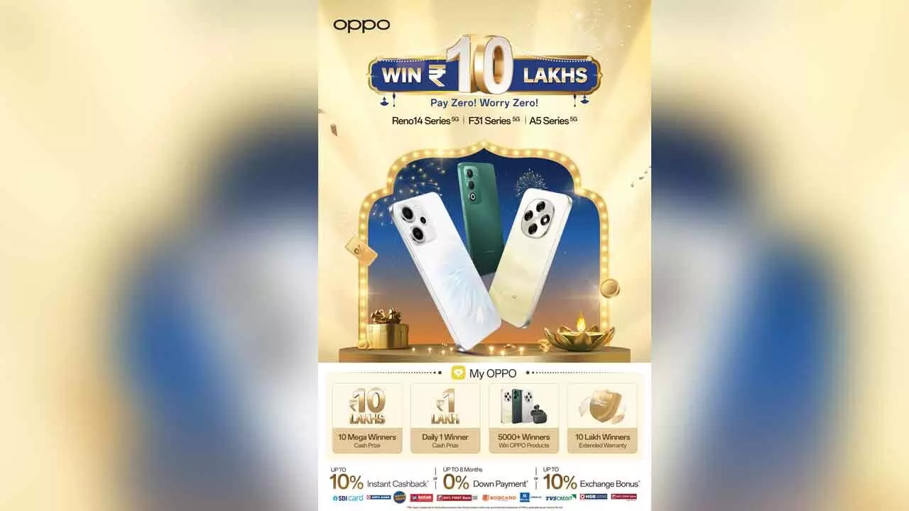 OPPO launches festive sale OPPO launches festive sale