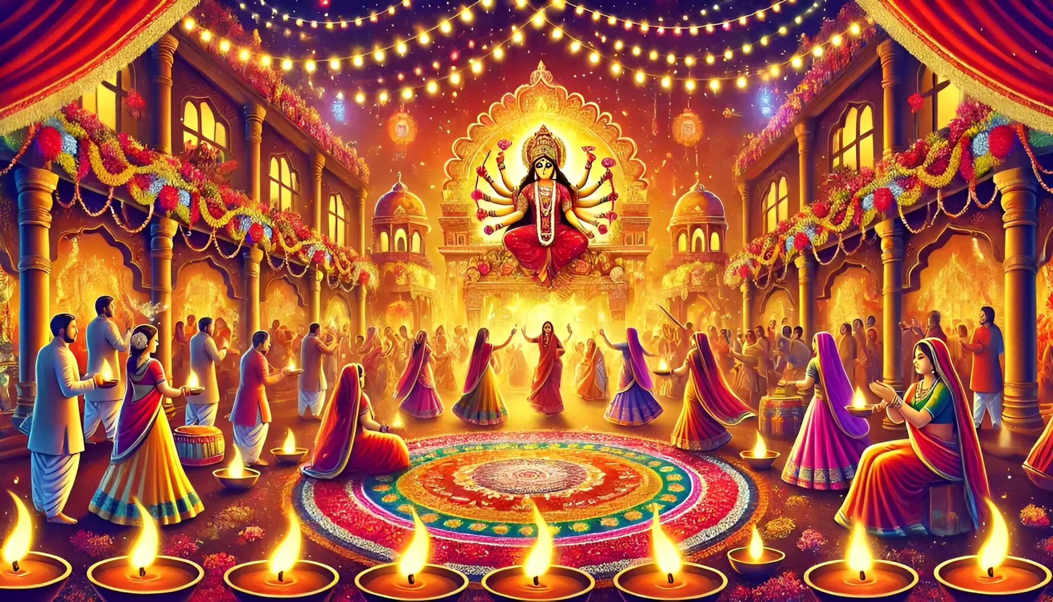 Happy Navratri 2025: 50+ Wishes, Messages, Images, and Status Updates to Share with Loved Ones Happy Navratri 2025: 50+ Wishes, Messages, Images, and Status Updates to Share with Loved Ones