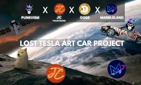 Punkykongz’ Punkvism, Dogecoin Foundation, and JC Philanthropies Unite for Tesla NFT Project