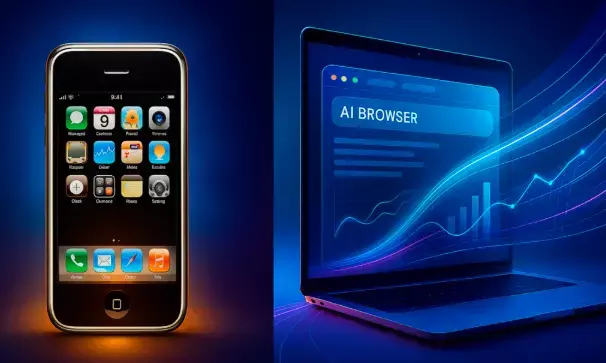 AI Browsers: The Next iPhone Moment for Online Work