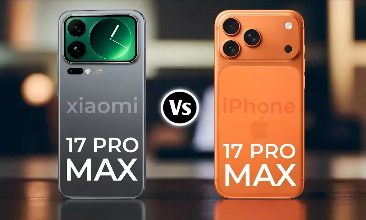 Xiaomi 17 vs iPhone 17: Price, Snapdragon 8 Elite Gen 5, Dual Displays, Cameras & Battery Compared
