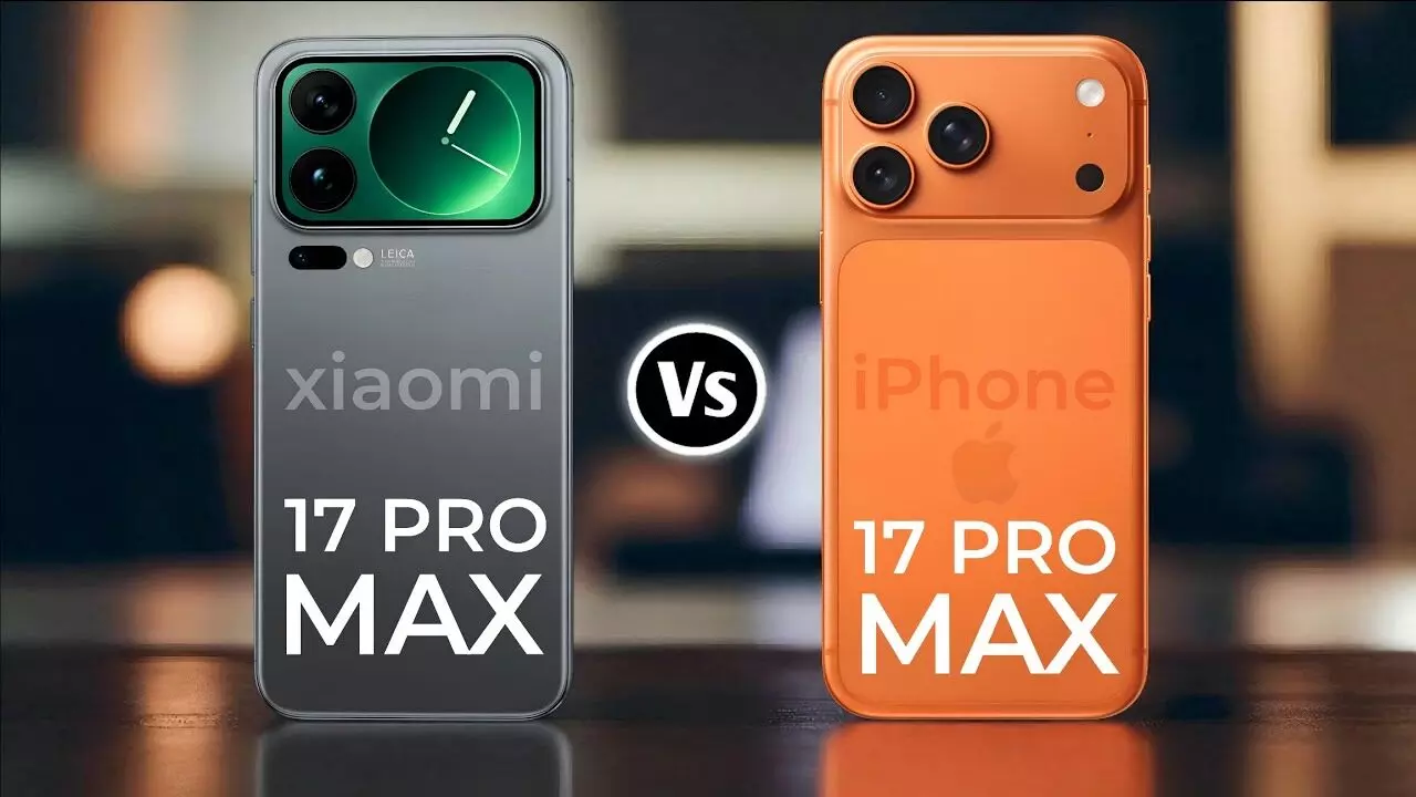Xiaomi 17 vs iPhone 17: Price, Snapdragon 8 Elite Gen 5, Dual Displays, Cameras & Battery Compared