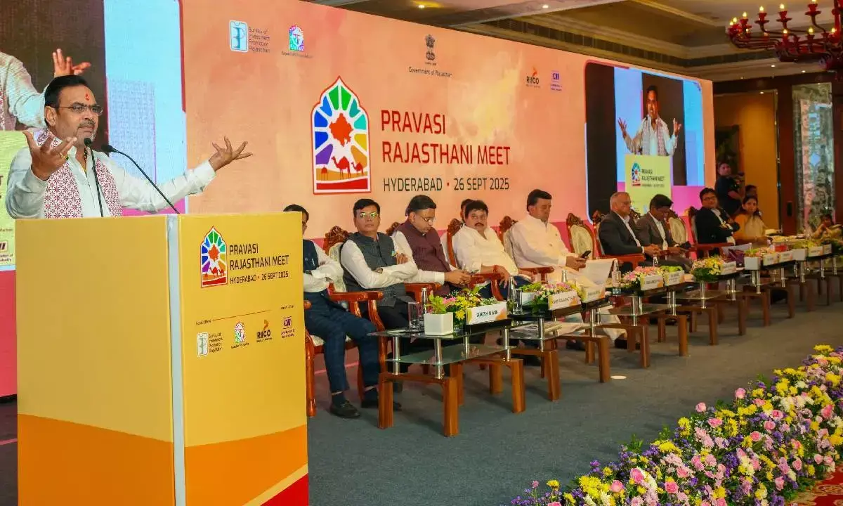 Pravasi Rajasthani Day celebrated in Hyd