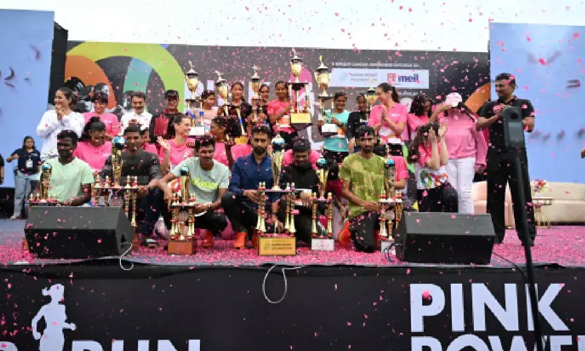 Pink Power Run inspires with global icons and record participation