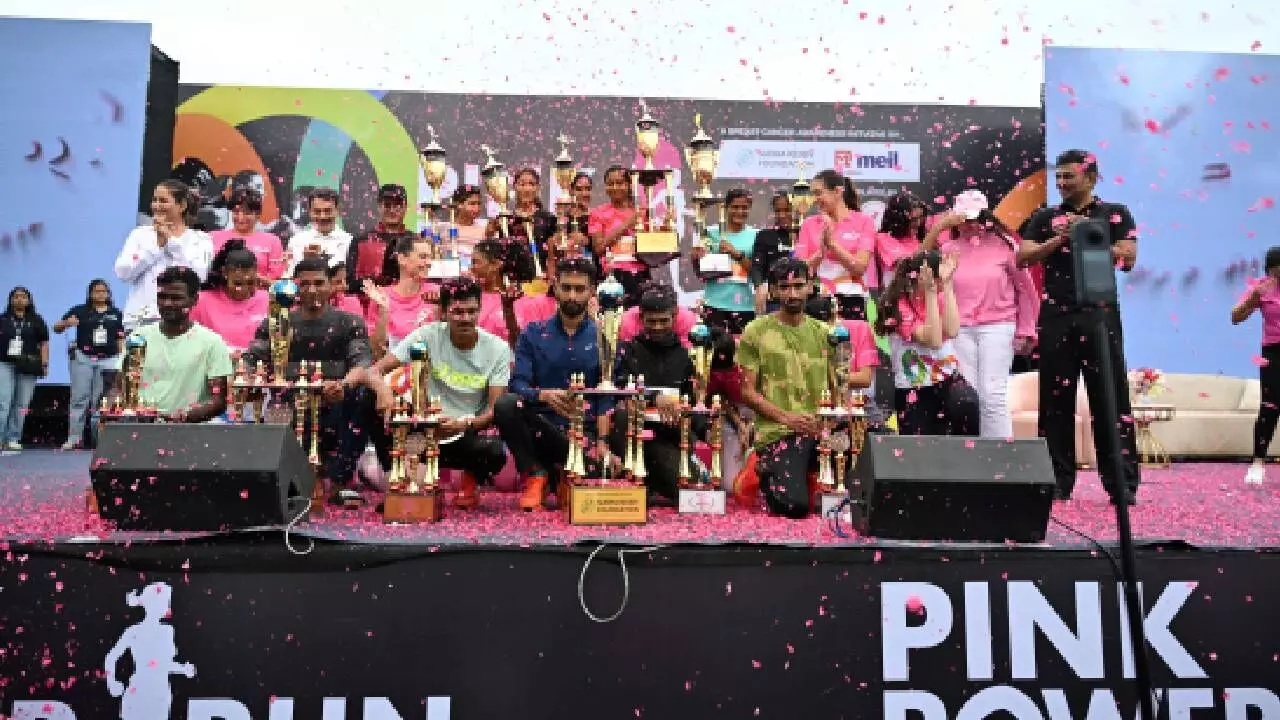 Pink Power Run inspires with global icons and record participation