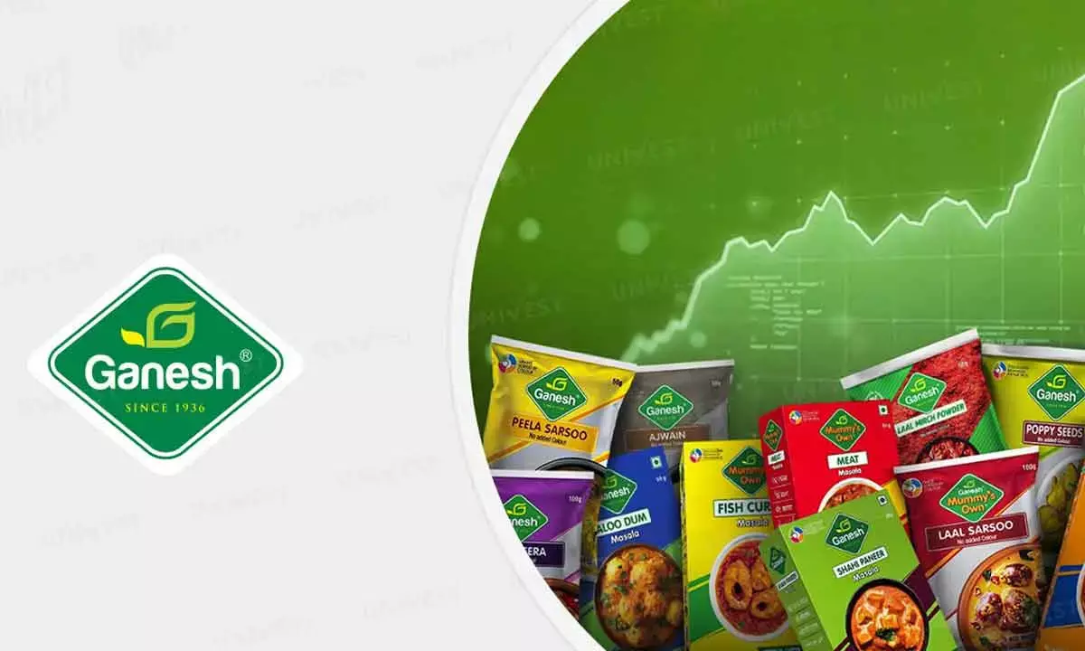 Ganesh Consumer Products’ ends 9% lower