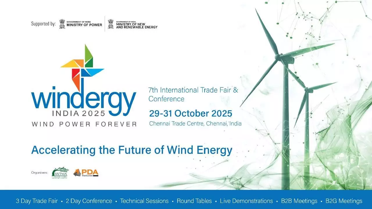 India’s renewable push takes centrestage at Windergy India 2025