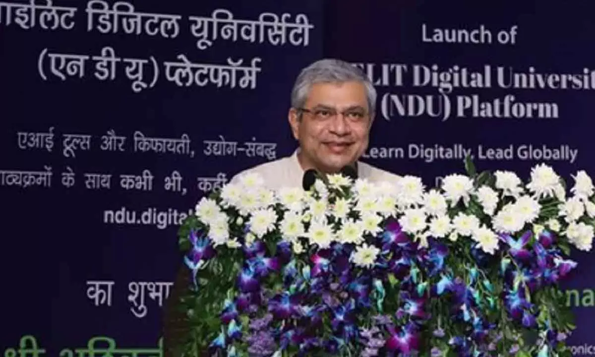 Ashwini Vaishnaw opens Digital University