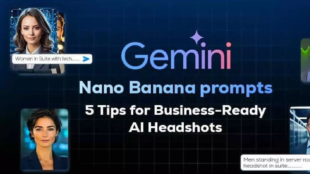 Google Gemini Nano Banana AI: 5 Tips to Create Professional Headshots