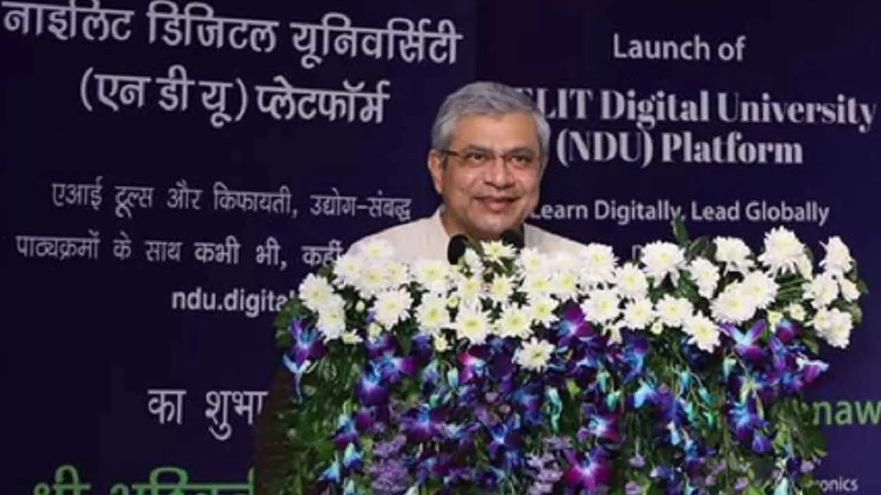 Ashwini Vaishnaw opens Digital University