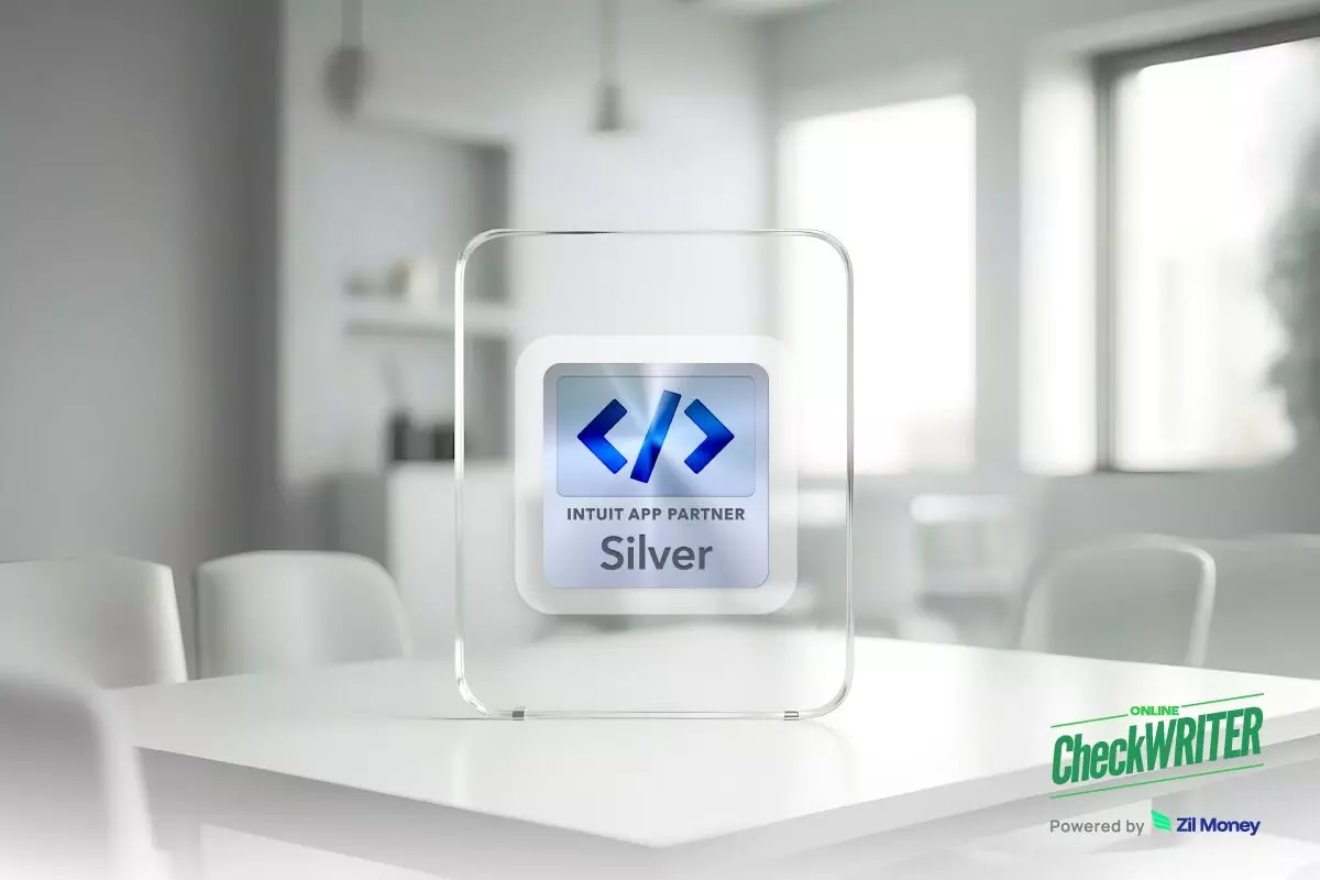OnlineCheckWriter.com – Powered by Zil Money Advances QuickBooks Silver Tier to Boost SMB Financial Operations