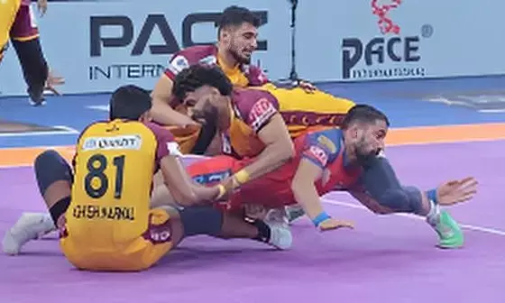 Pro Kabaddi League 2025: Telugu Titans Extend Winning Streak, Beat UP Yoddhas 40-35