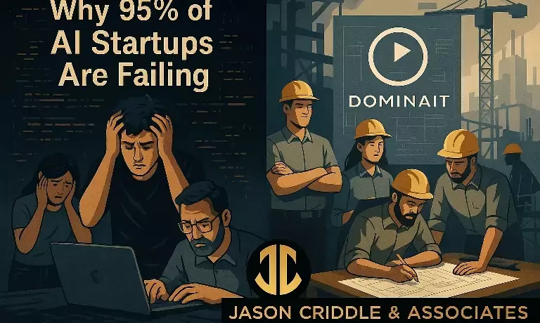 Why 95% of AI Startups Are Failing and Why It Has Nothing to Do With AI