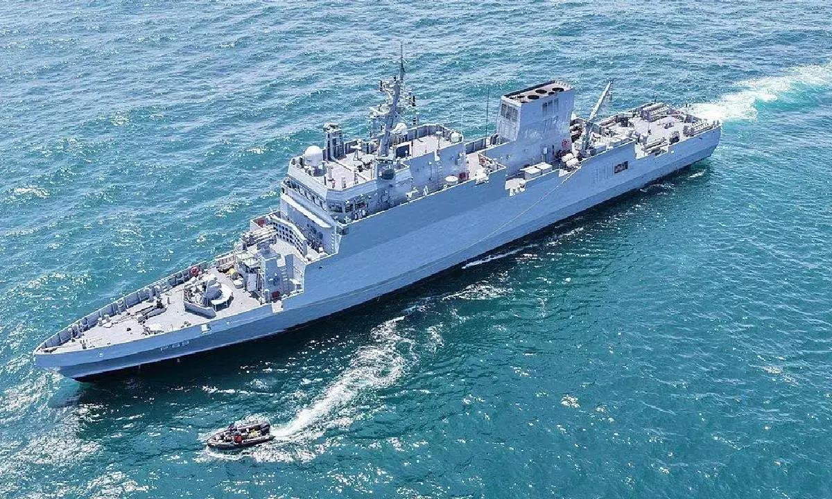 SAIL fortifies Navy with spl-grade indigenous steel