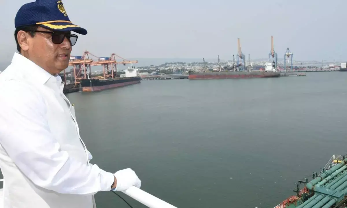 Centre ready to support shipping cluster at Dugarajapatnam: Minister Sonowal