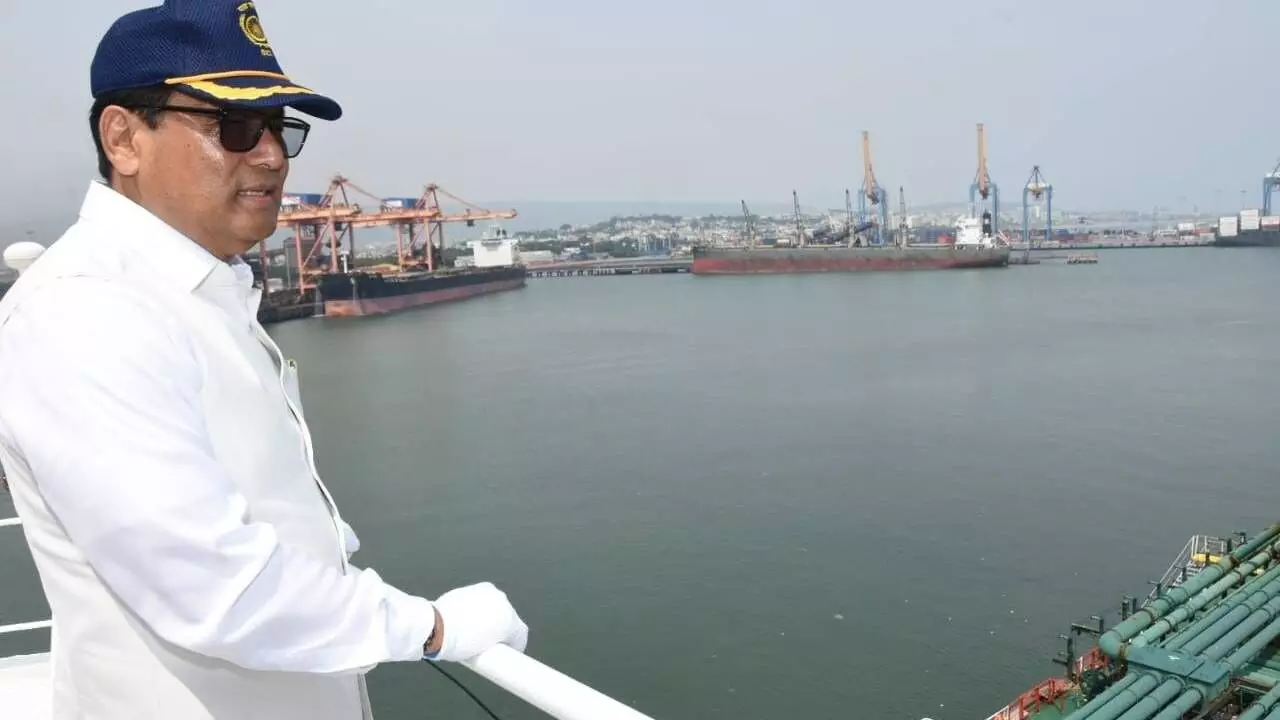Centre ready to support shipping cluster at Dugarajapatnam: Minister Sonowal
