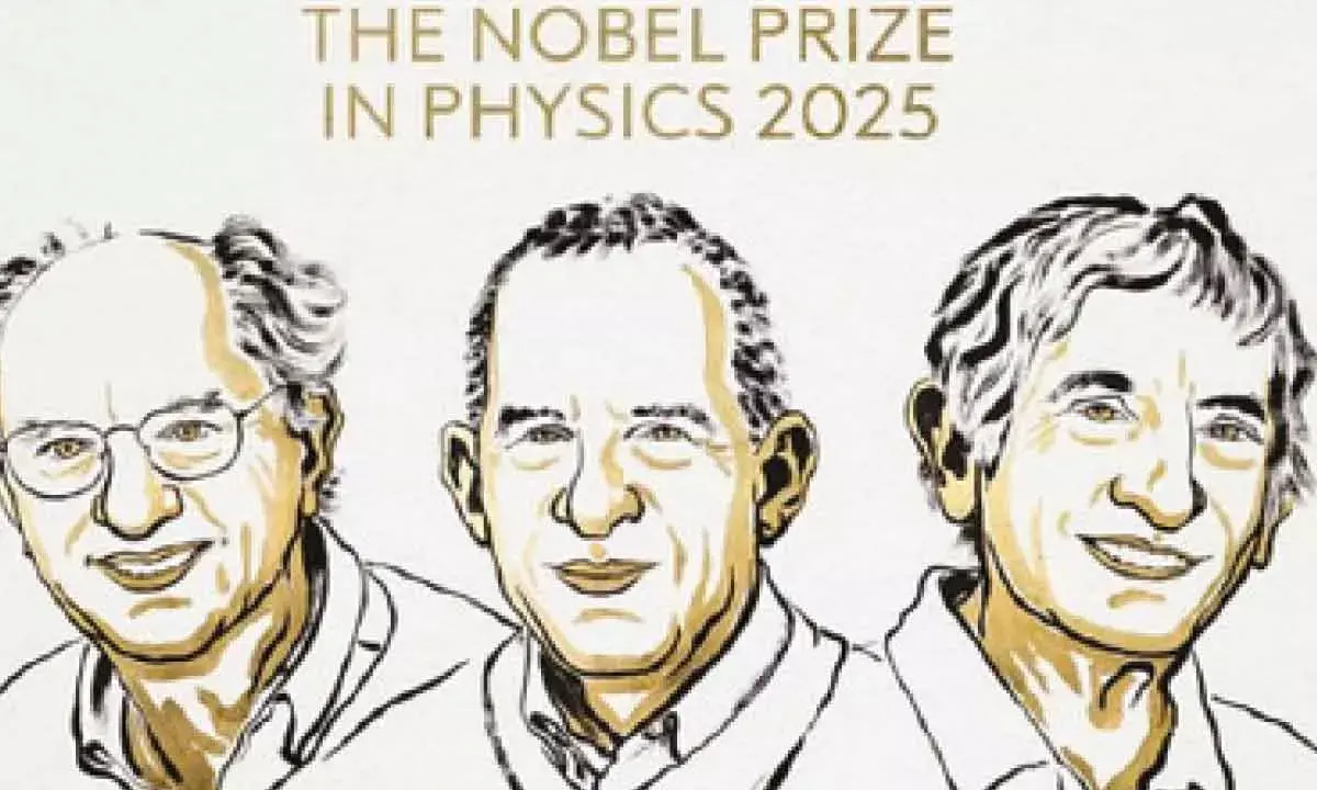 Nobel Prize for Physics goes to 3 scientists from US