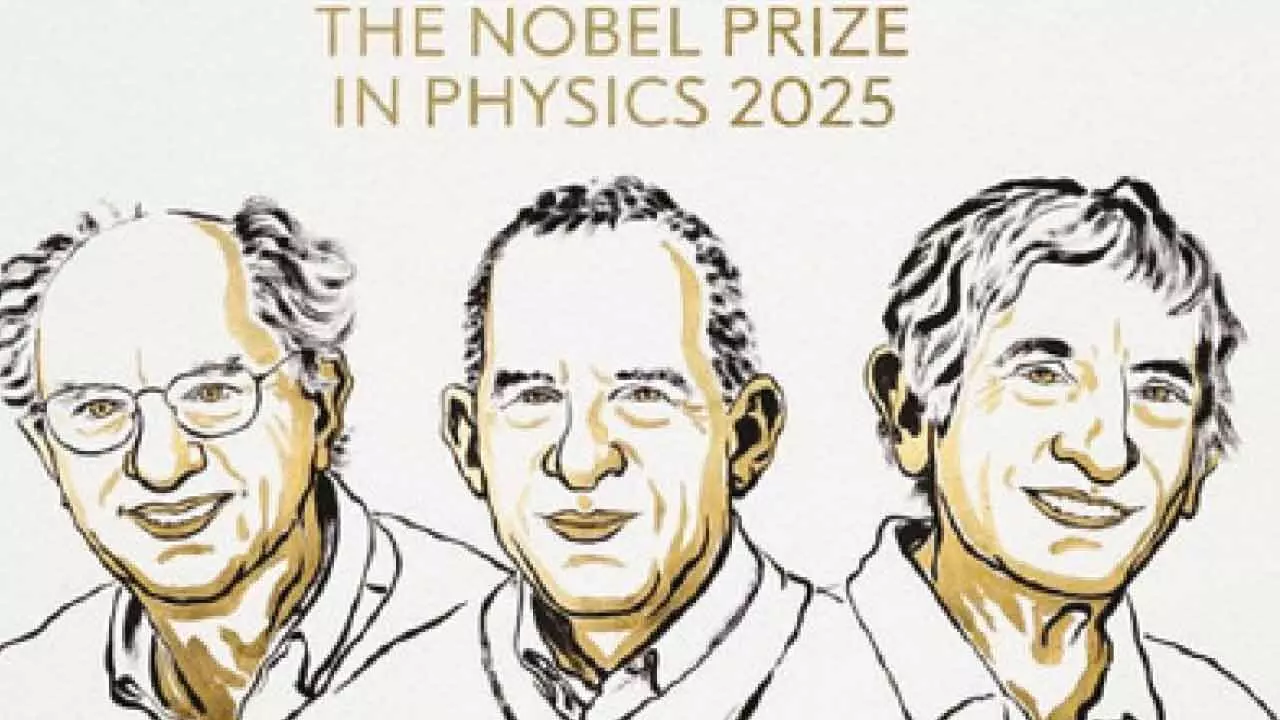 Nobel Prize for Physics goes to 3 scientists from US