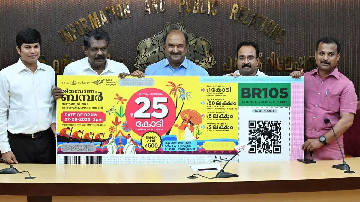 Kerala Onam Bumper Lottery Winner Rs 25 Crore – Sharath S Nair Returns to Work