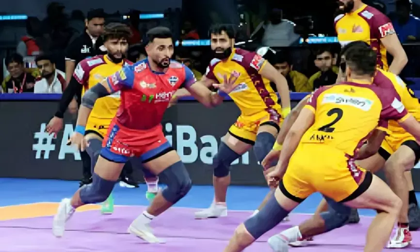 Telugu Titans Secure Fifth Consecutive Win in Pro Kabaddi League 2025