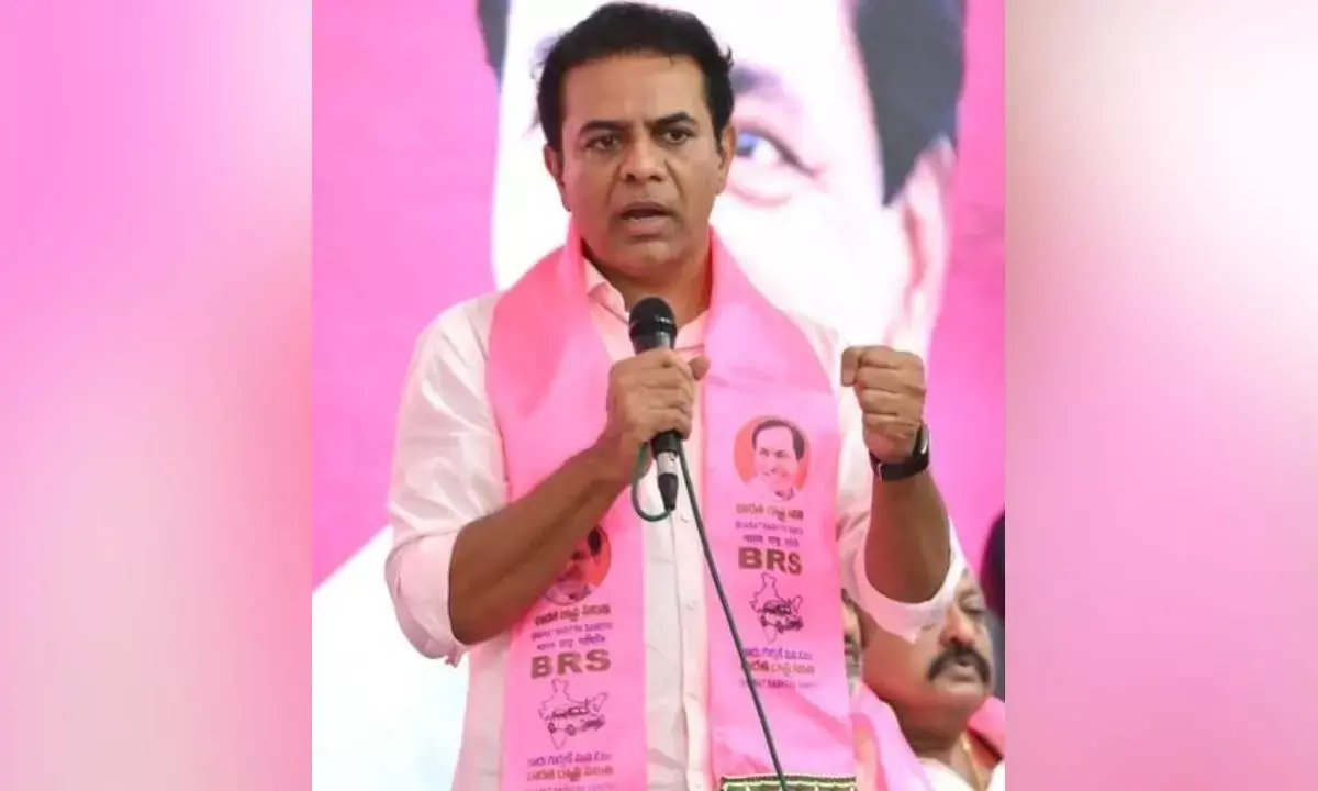KTR questions Rahuls silence on demolitions in TG