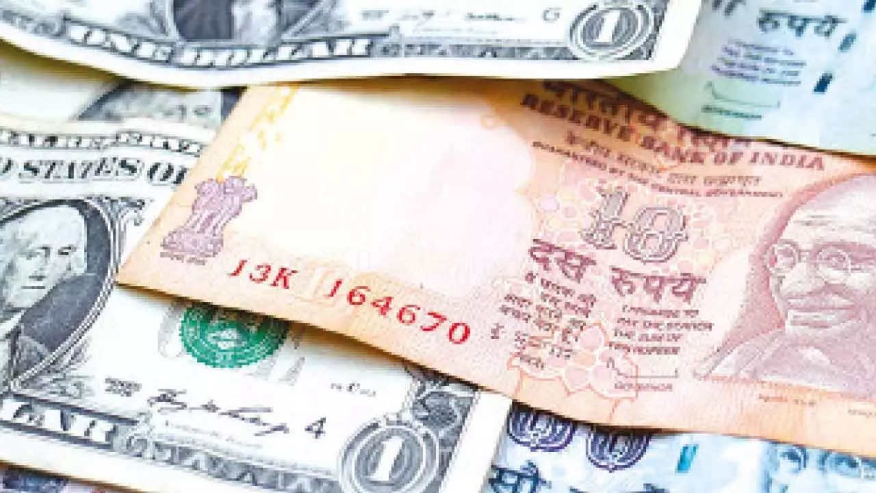 Rupee falls 3ps to 88.80/$