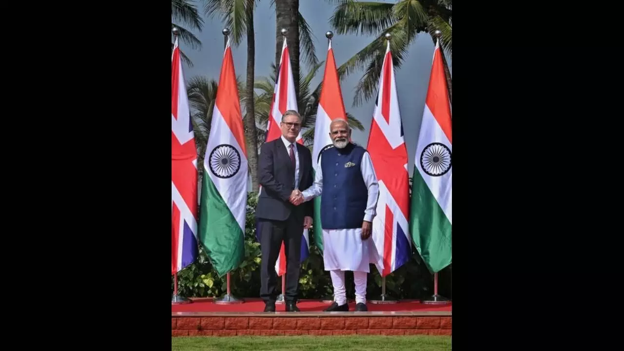 India-UK deal to immune MSMEs from global volatility: Modi India-UK deal to immune MSMEs from global volatility: Modi