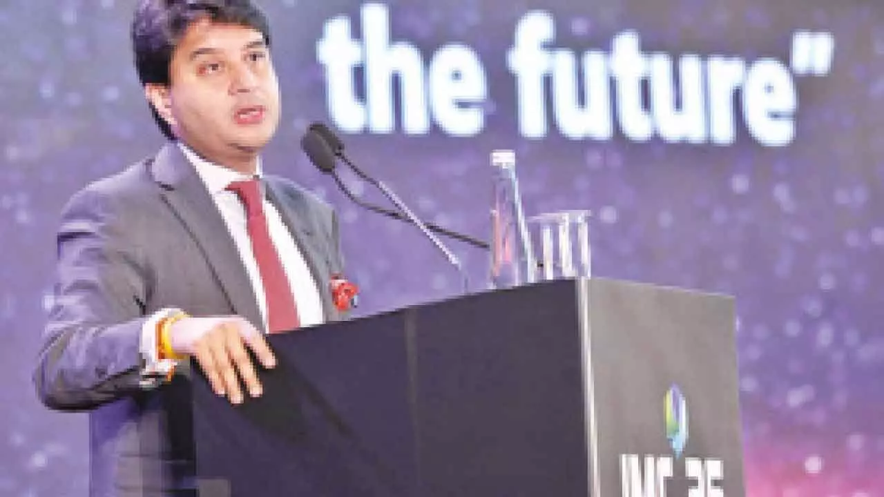 Satcom rollout to begin after Trai finalises spectrum prices: Scindia Satcom rollout to begin after Trai finalises spectrum prices: Scindia