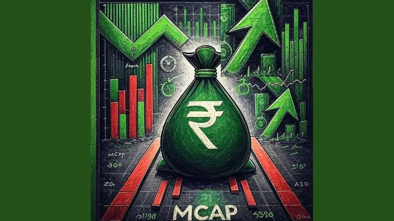 Mcap of top-8 firms jumps by Rs 1.94L cr Mcap of top-8 firms jumps by Rs 1.94L cr