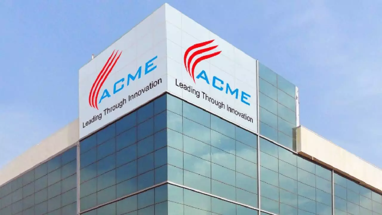 ACME Group to infuse `5,000 cr into DRI facility