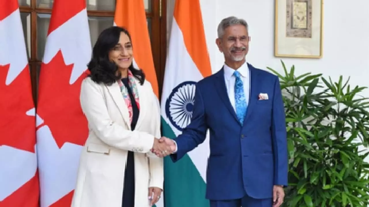 Jaishankar, Anita agree on new roadmap for India-Canada ties Jaishankar, Anita agree on new roadmap for India-Canada ties