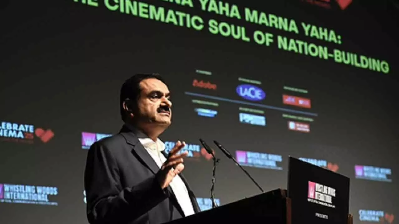 Storytelling future bright, and proudly Indian: Adani Storytelling future bright, and proudly Indian: Adani