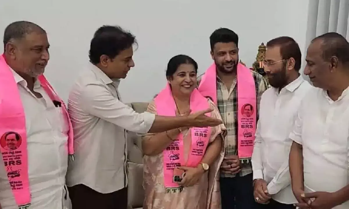 Congman Ali Masqati, former TDP leader Shakeela join BRS