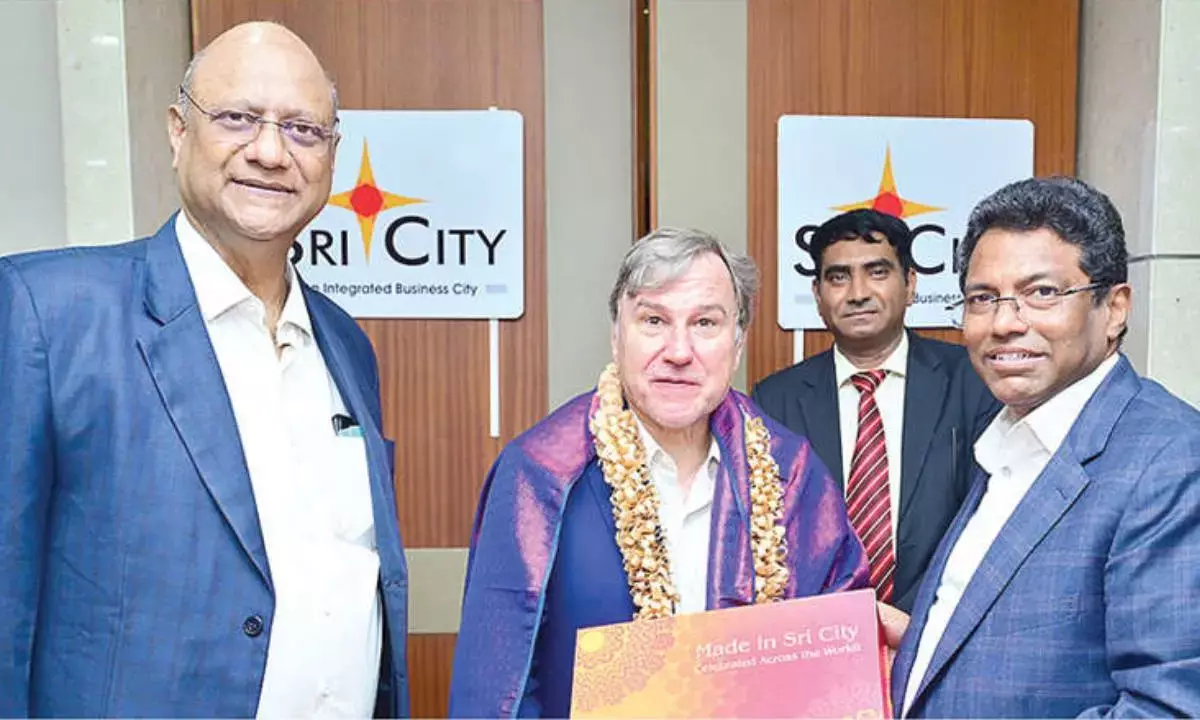 Belgian Consul lauds Sri City’s industrial ecosystem