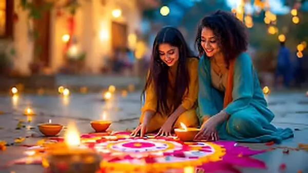 7 AI Prompts to Make Your Diwali Photos Glow with Fireworks, Diyas, and Family Moments 7 AI Prompts to Make Your Diwali Photos Glow with Fireworks, Diyas, and Family Moments