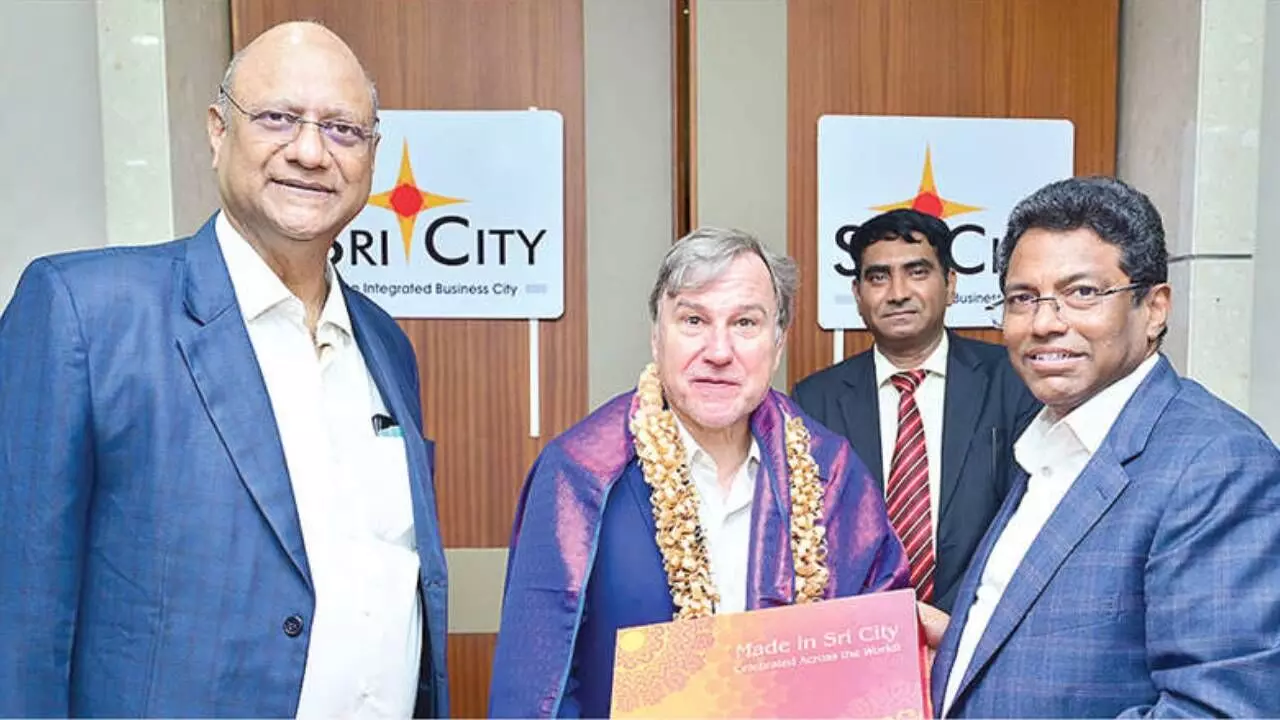 Belgian Consul lauds Sri City’s industrial ecosystem Belgian Consul lauds Sri City’s industrial ecosystem