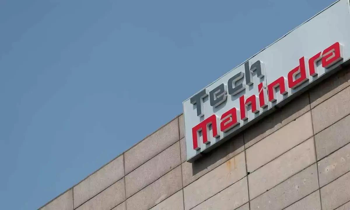 Tech Mahindra declines nearly 1%
