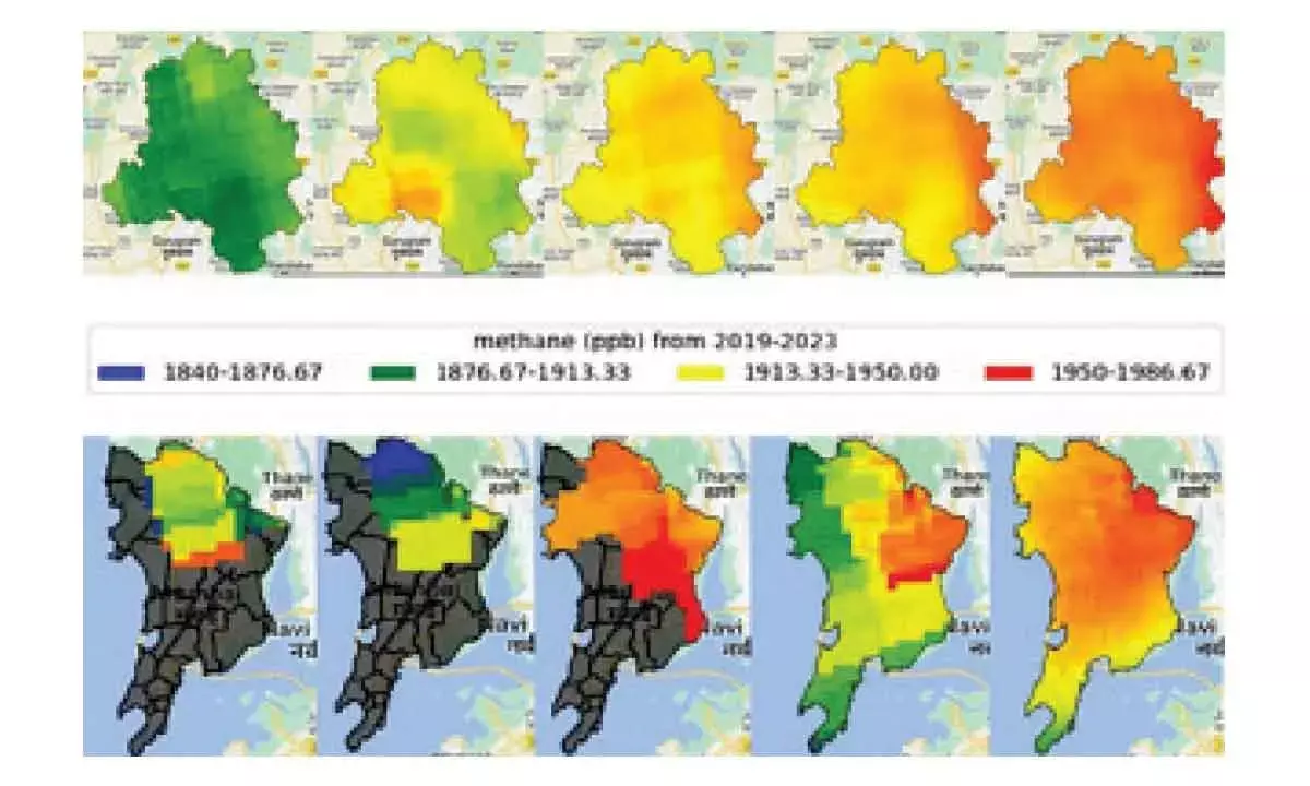 IIT Bombay study shows carbon dioxide, methane levels rising in Delhi, Mumbai
