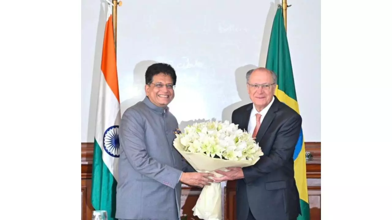 India, Brazil vow to enhance bilateral trade India, Brazil vow to enhance bilateral trade