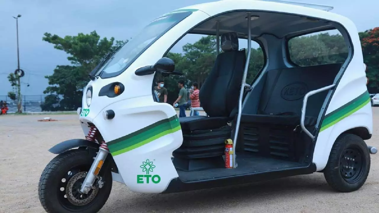 ETO Motors inks pact with APCRDA for ev 3Ws in Amaravati ETO Motors inks pact with APCRDA for ev 3Ws in Amaravati