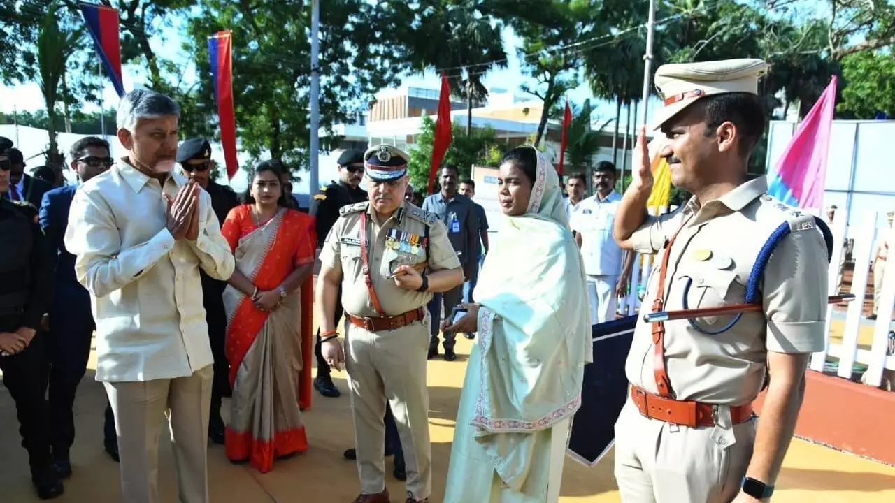 No compromise on law and order, says AP CM Naidu No compromise on law and order, says AP CM Naidu