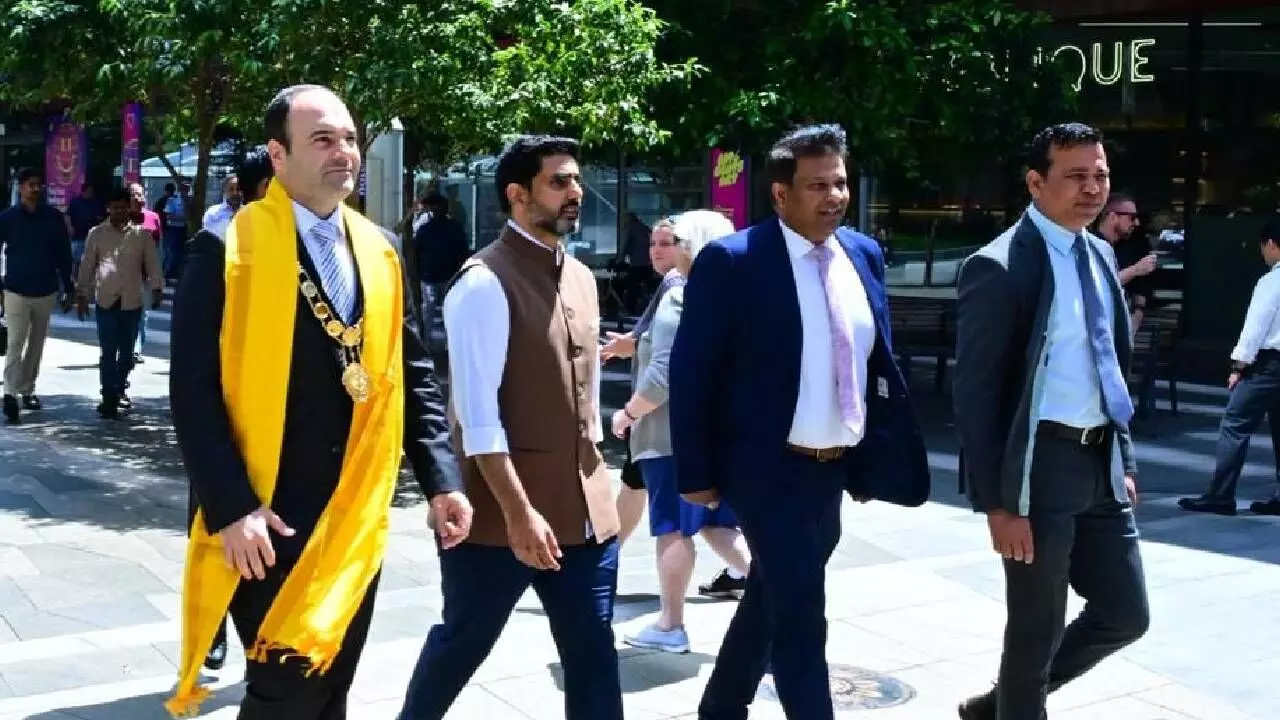 AP–NSW Partnership Push; Lokesh’s Day 3 in Oz unlocks momentum on seafood trade AP–NSW Partnership Push; Lokesh’s Day 3 in Oz unlocks momentum on seafood trade